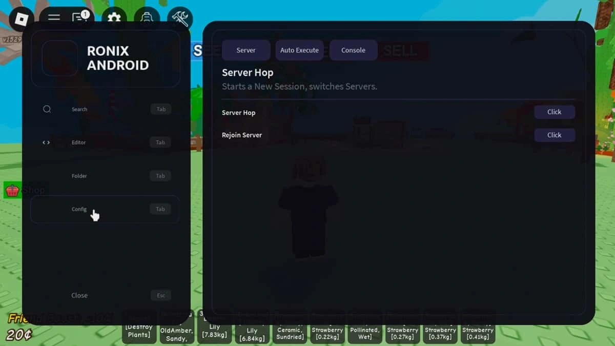 Ronix Executor In Game
